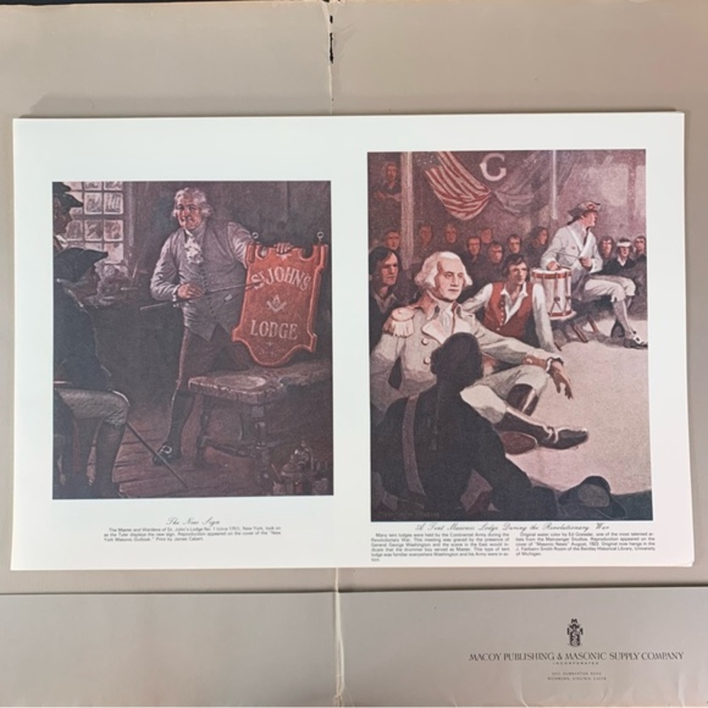 Masonic Print Collection. Collection Number 51. - Picture 4 of 16